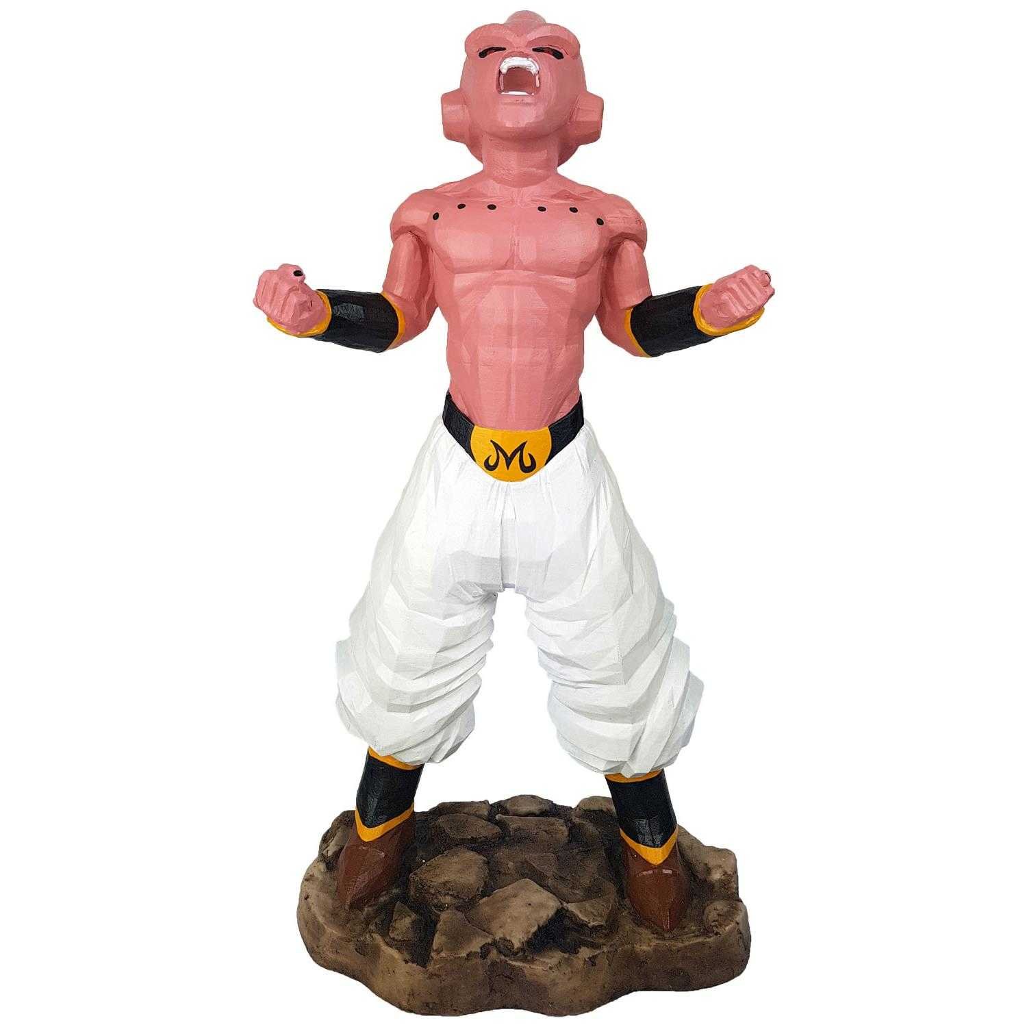 Adesivo Resinado Majin Boo (gordo) Dragon Ball Z 9x7 Cm